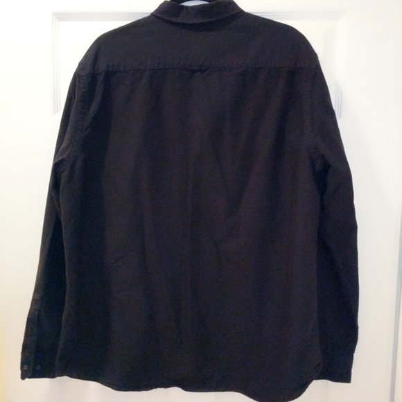 H&M Button Down Shirt - Regular Fit - Black - XL - Picture 2 of 5
